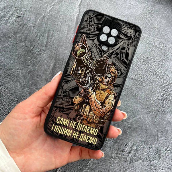 Чехол для Xiaomi Redmi Note 9s / Note 9 Pro / Note 9 Pro Max с защитой камеры Военный Стингер