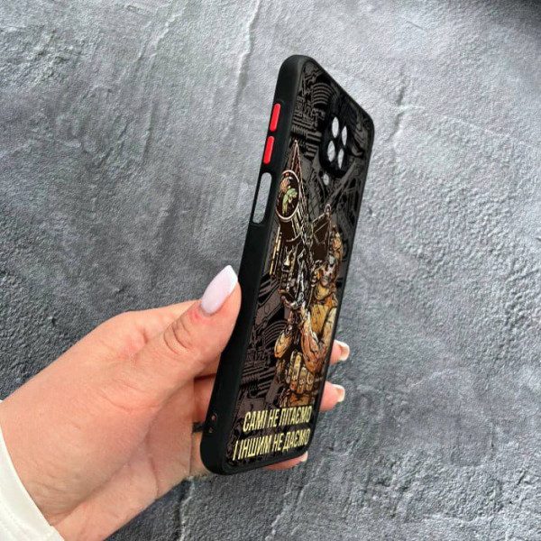 Чехол для Xiaomi Redmi Note 9s / Note 9 Pro / Note 9 Pro Max с защитой камеры Военный Стингер
