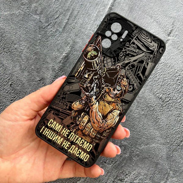 Чехол для Xiaomi Redmi Note 10 4G / Note 10s / Xiaomi Poco M5s с защитой камеры Военный Стингер