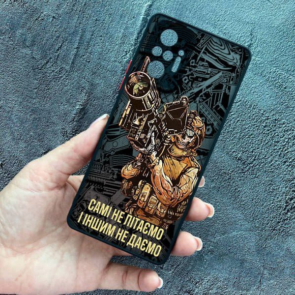 Чохол для Xiaomi Redmi Note 10 Pro з захистом камери Військовий Стінгер