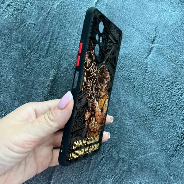 Чохол для Xiaomi Redmi Note 10 Pro з захистом камери Військовий Стінгер