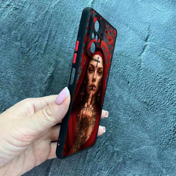 Чохол для Xiaomi Redmi Note 10 Pro з захистом камери Монашка бунтарка