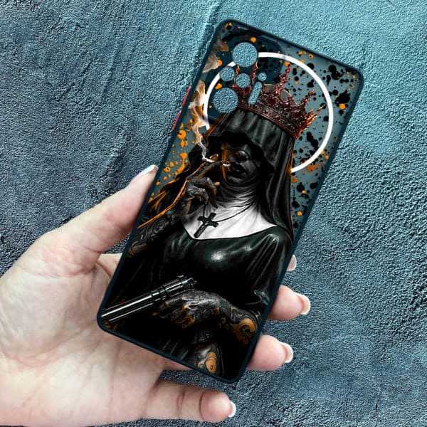 Чохол для Xiaomi Redmi Note 10 Pro з захистом камери Чорна королева