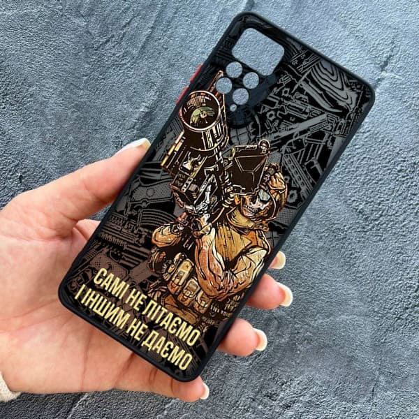 Чохол для Xiaomi Redmi Note 11 Pro / Redmi Note 12 Pro 4G з захистом камери Військовий Стінгер