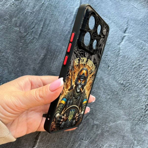 Чохол для Xiaomi Redmi Note 13 Pro 5G / Xiaomi Poco X6 5G з захистом камери Військовий Не ССИ! Вивезу!