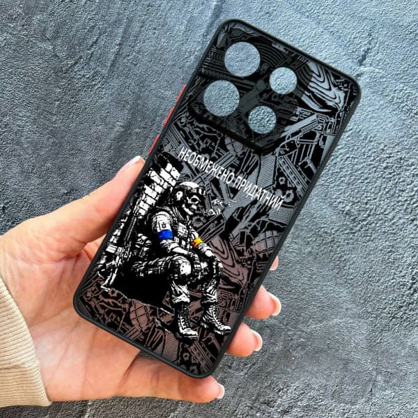 Чохол для Xiaomi Redmi Note 13 Pro 5G / Xiaomi Poco X6 5G з захистом камери Військовий Необмежено Придатний