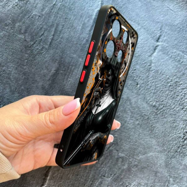 Чохол для Xiaomi Redmi Note 13 Pro 5G / Xiaomi Poco X6 5G з захистом камери Чорна королева