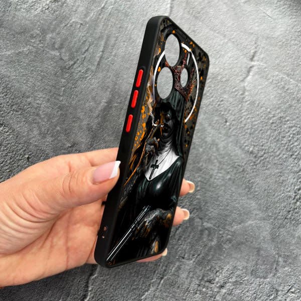 Чохол для Xiaomi Redmi Note 14 4G з захистом камери Чорна королева