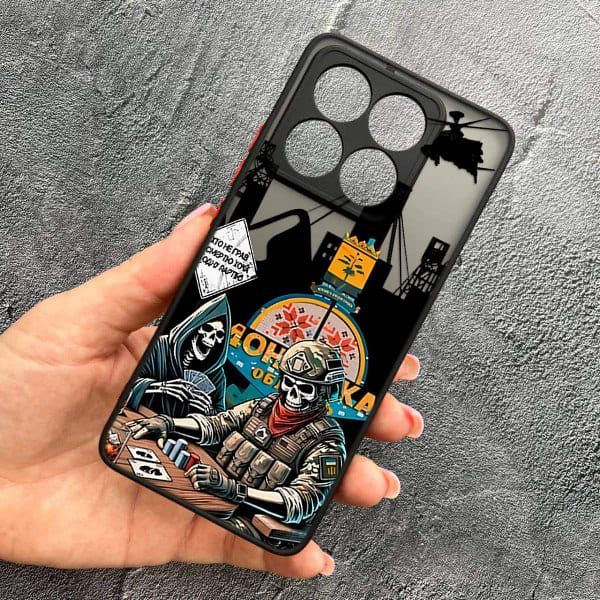 Чехол для Xiaomi 14T с защитой камеры боевой азарт