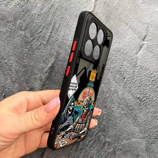 Чехол для Xiaomi 14T Pro с защитой камеры боевой азарт
