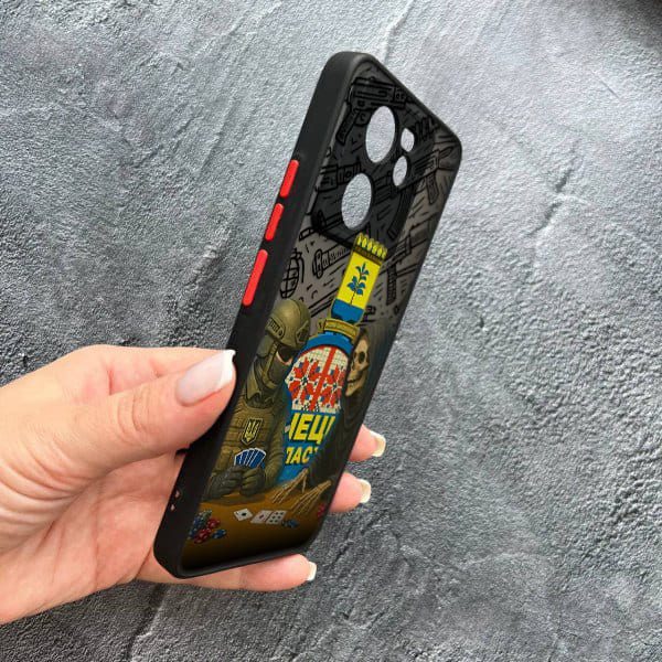 Чехол для Xiaomi 13T / 13T Pro с защитой камеры военный игра со смертью