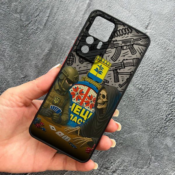 Чехол для Xiaomi Xiaomi 12T / Xiaomi 12T Pro с защитой камеры военный игра со смертью