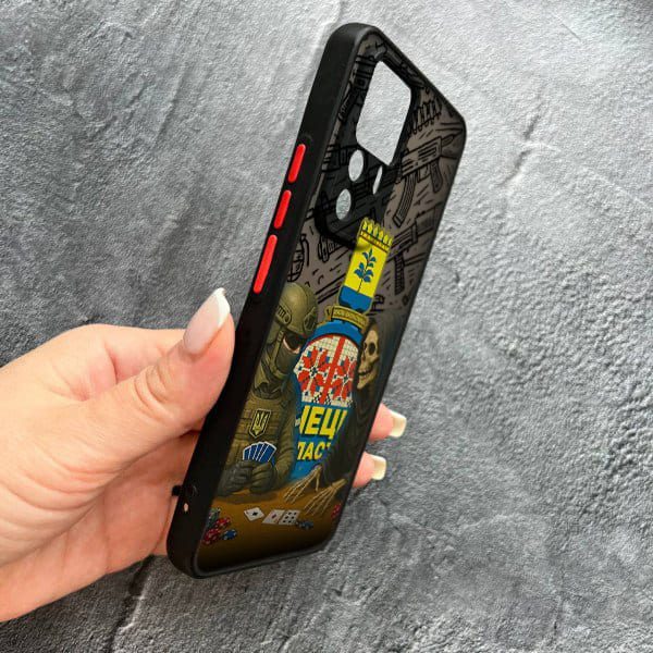 Чехол для Xiaomi Xiaomi 12T / Xiaomi 12T Pro с защитой камеры военный игра со смертью