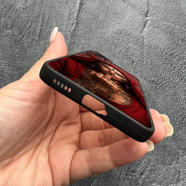 Чехол для Xiaomi 12 Lite с защитой камеры Монашка бунтарка