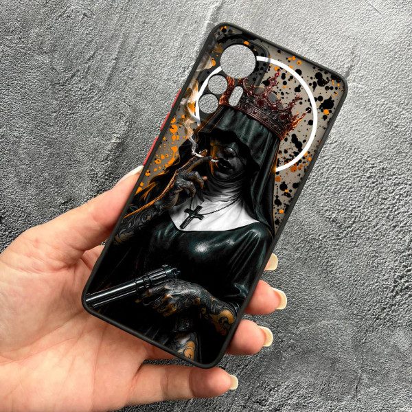 Чехол для Xiaomi 12 Lite с защитой камеры Черная королева