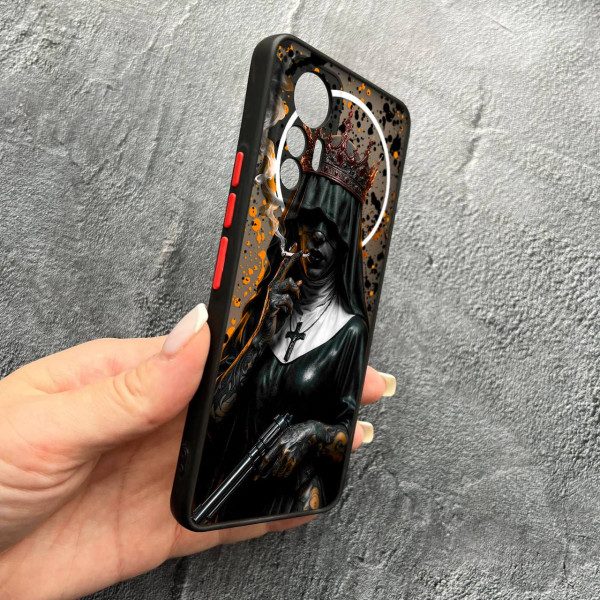 Чехол для Xiaomi 12 Lite с защитой камеры Черная королева