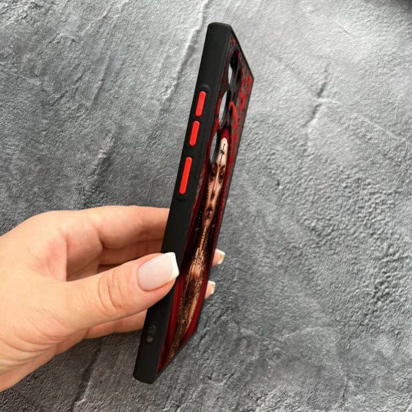 Чехол для Samsung Galaxy S21 Ultra с защитой камеры Монашка бунтарка