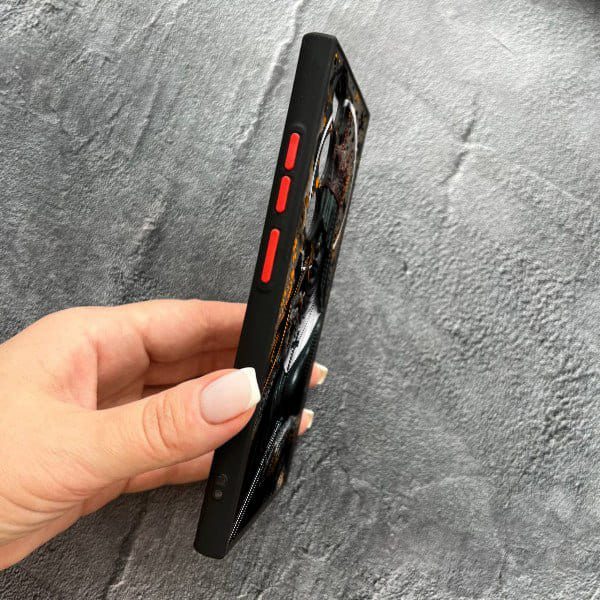 Чехол для Samsung Galaxy S22 Ultra с защитой камеры Черная королева