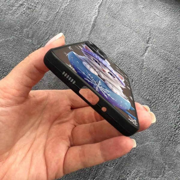 Чехол для Samsung Galaxy A52 4G / A52 5G с защитой камеры котенок в чашке
