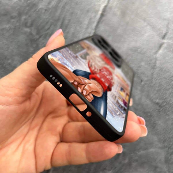 Чехол для Xiaomi 14T Pro с защитой камеры новогодняя сказка