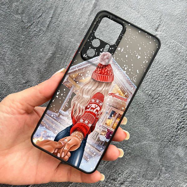 Чохол для Xiaomi 12T / Xiaomi 12T Pro з захистом камери новорічна казка