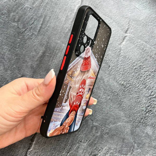 Чохол для Xiaomi 12T / Xiaomi 12T Pro з захистом камери новорічна казка