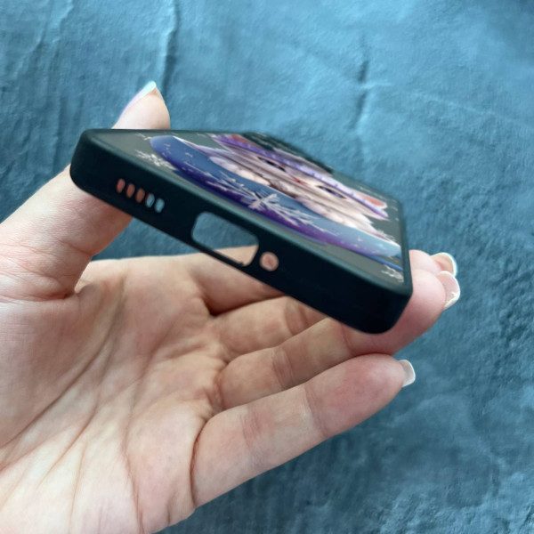Чехол для Xiaomi Redmi Note 13 Pro 5G с защитой камеры новогодний котенок в чашке