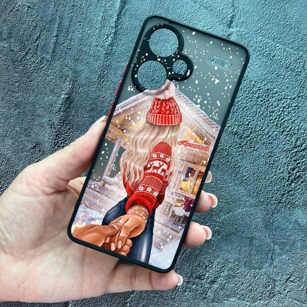 Чохол для Xiaomi Redmi Note 13 Pro 5G з захистом камери новорічна казка