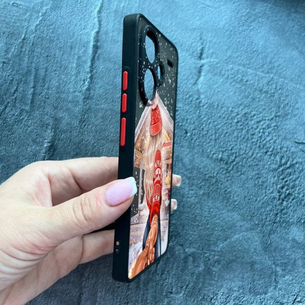Чохол для Xiaomi Redmi Note 13 Pro 5G з захистом камери новорічна казка