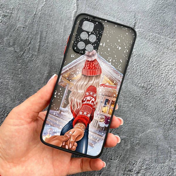 Чохол для Xiaomi Redmi Note 11 Pro Plus 5G з захистом камери новорічна казка