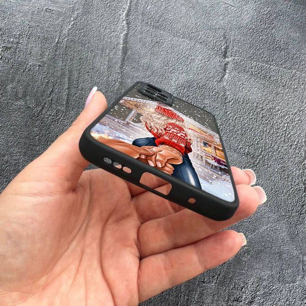 Чехол для Xiaomi Redmi Note 11 Pro Plus 5G с защитой камеры новогодняя сказка