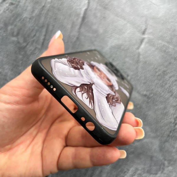 Чехол для Xiaomi Redmi Note 9 / Redmi 10X с защитой камеры новогодний зимнее дыхание