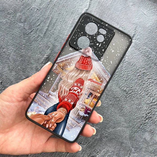 Чохол для Xiaomi 13T / 13T Pro з захистом камери новорічна казка