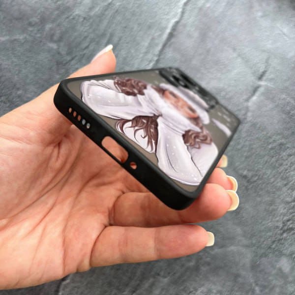 Чехол для Xiaomi 13T / 13T Pro с защитой камеры новогодний зимнее дыхание