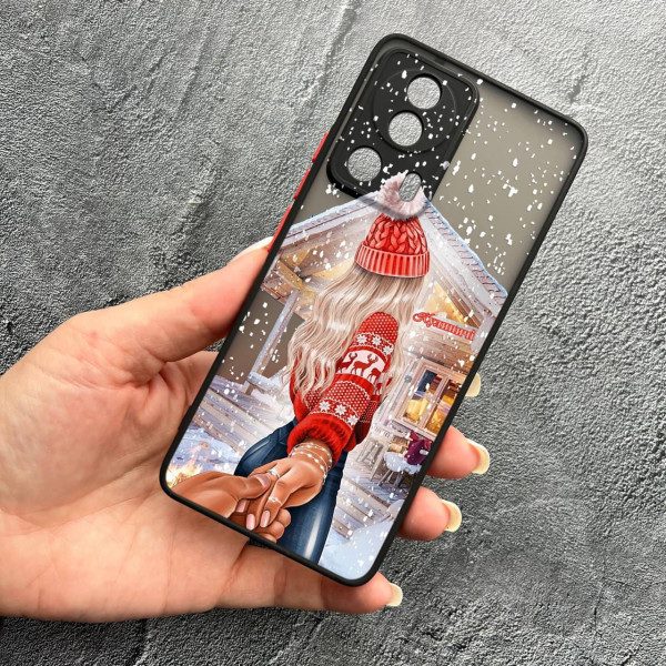 Чохол для Xiaomi 13 Lite з захистом камери новорічна казка