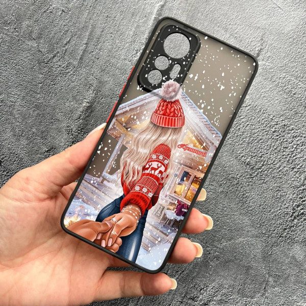 Чохол для Xiaomi 12 Lite з захистом камери новорічна казка