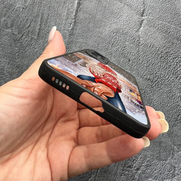 Чехол для Xiaomi 12 Lite с защитой камеры новогодняя сказка
