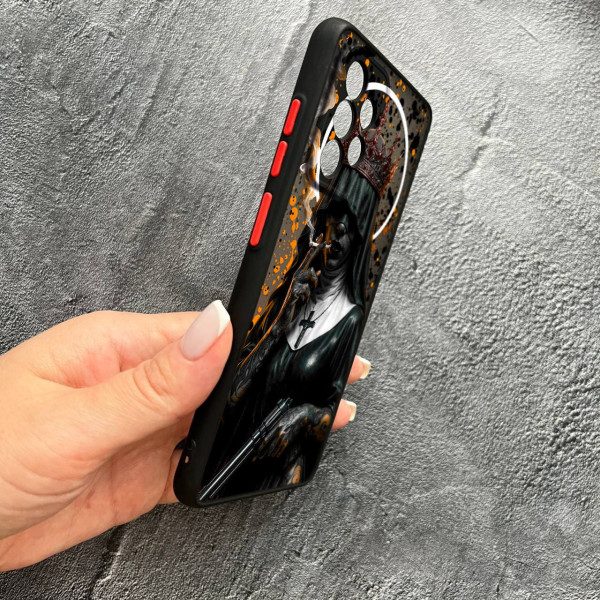Чехол для Samsung Galaxy A32 (A325F) 4G с защитой камеры Черная королева