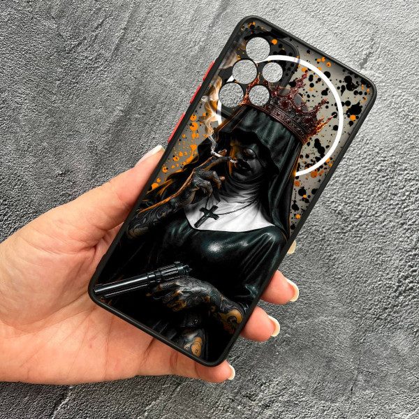 Чехол для Samsung Galaxy A53 5G с защитой камеры Черная королева