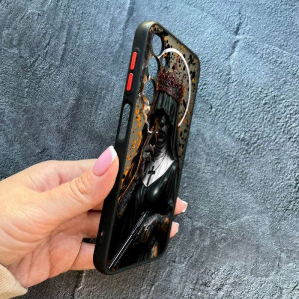 Чехол для Samsung Galaxy A05s с защитой камеры Черная королева