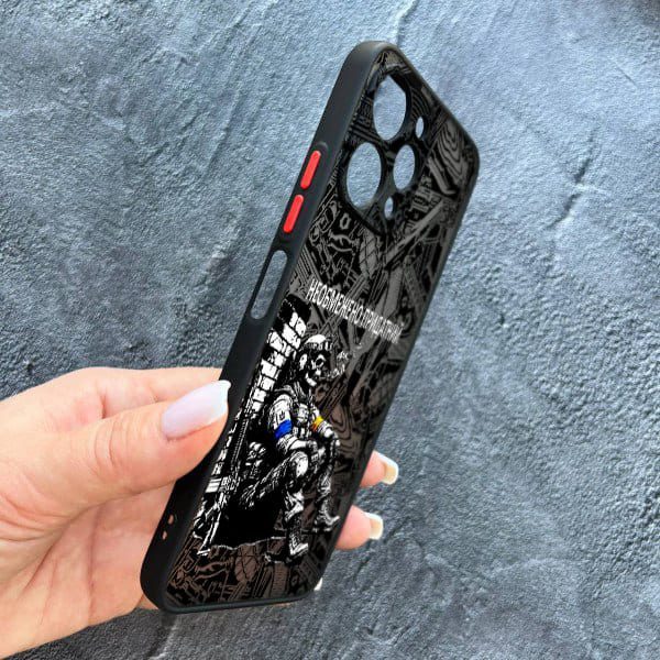 Чехол для Xiaomi Redmi 12 с защитой камеры Военный Неограниченно Пригодный