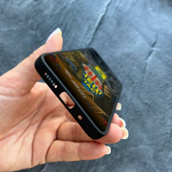 Чехол для Xiaomi Redmi 12 с защитой камеры военный игра со смертью