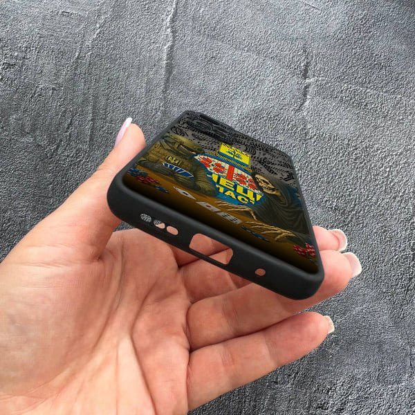 Чехол для Xiaomi Redmi 10 с защитой камеры военный игра со смертью