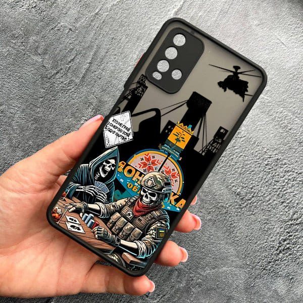 Чехол для Xiaomi Redmi 9T с защитой камеры боевой азарт