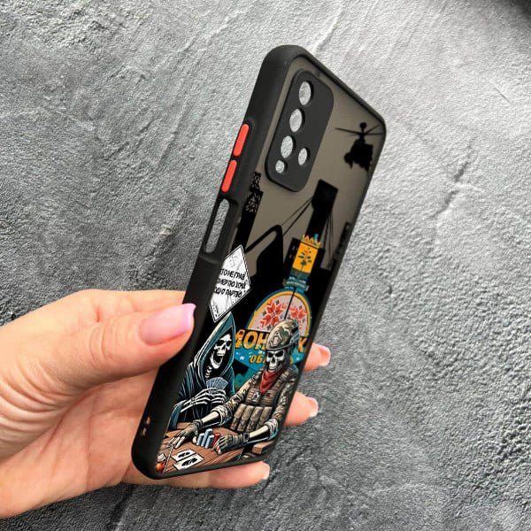 Чехол для Xiaomi Redmi 9T с защитой камеры боевой азарт