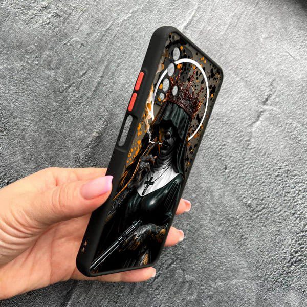 Чехол для Xiaomi Redmi 9T с защитой камеры Черная королева
