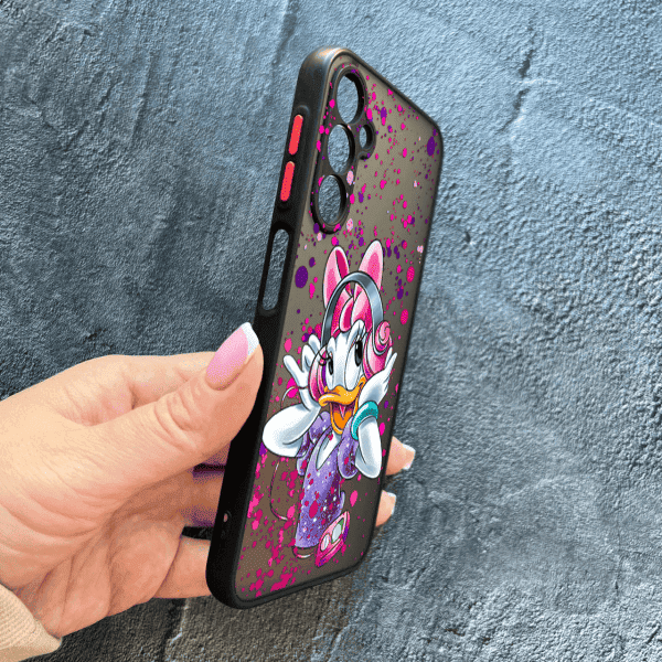 Чехол для Samsung Galaxy A17 с защитой камеры детский с Дейзи