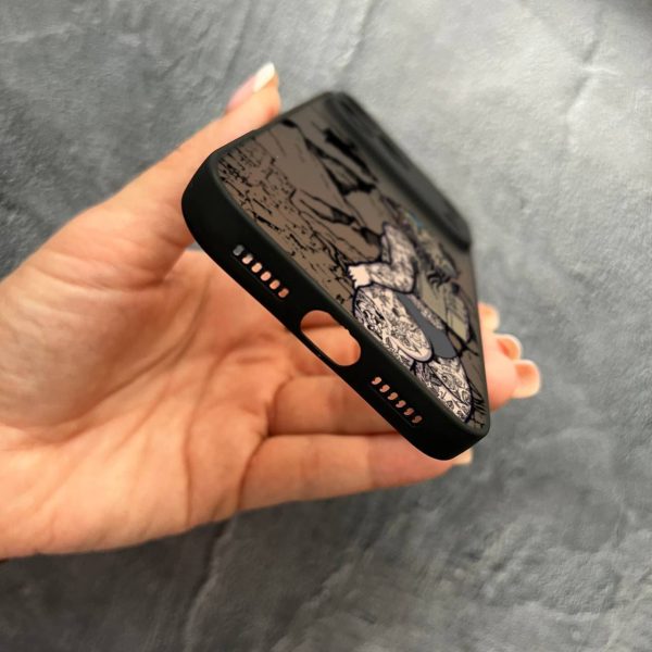 Чехол для iPhone 17 Pro Max с защитой камеры военная девушка
