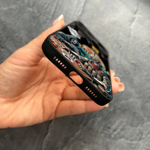 Чехол для iPhone 17 Pro Max с защитой камеры боевой азарт