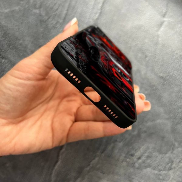 Чехол для iPhone 17 Pro Max с защитой камеры с принтом машины